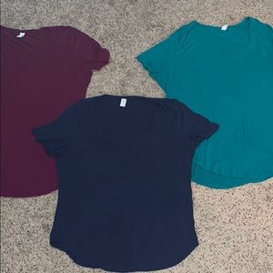 3 xl luxe old navy t shirts